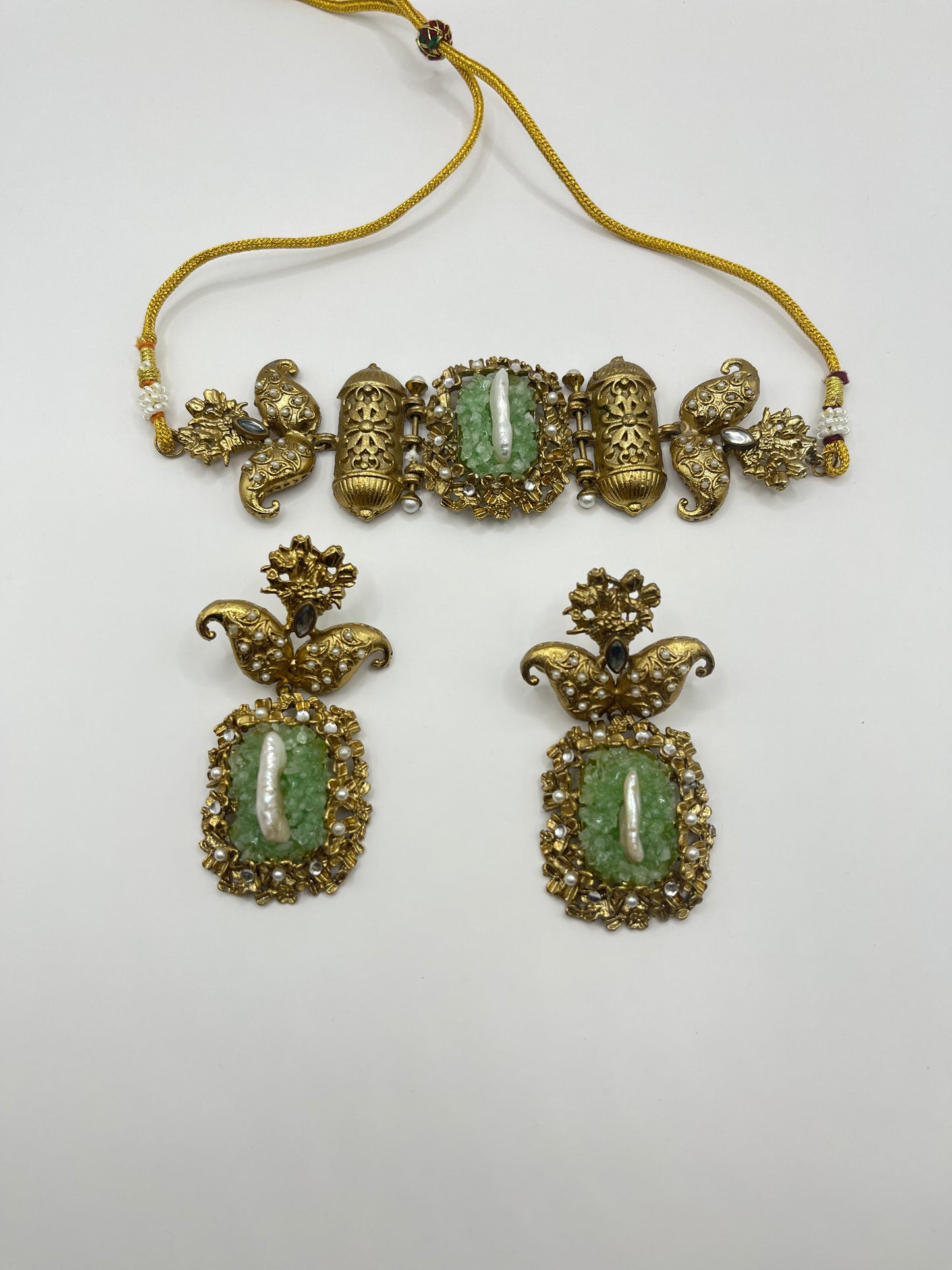 Verdant Grace Jewelry Set