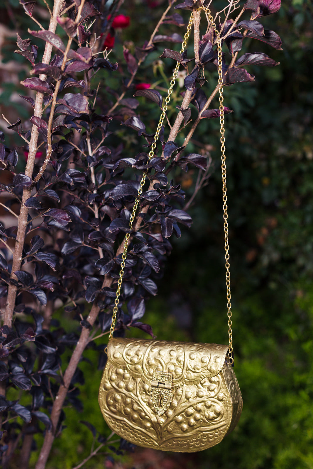 Brass Golden Vintage Clutch