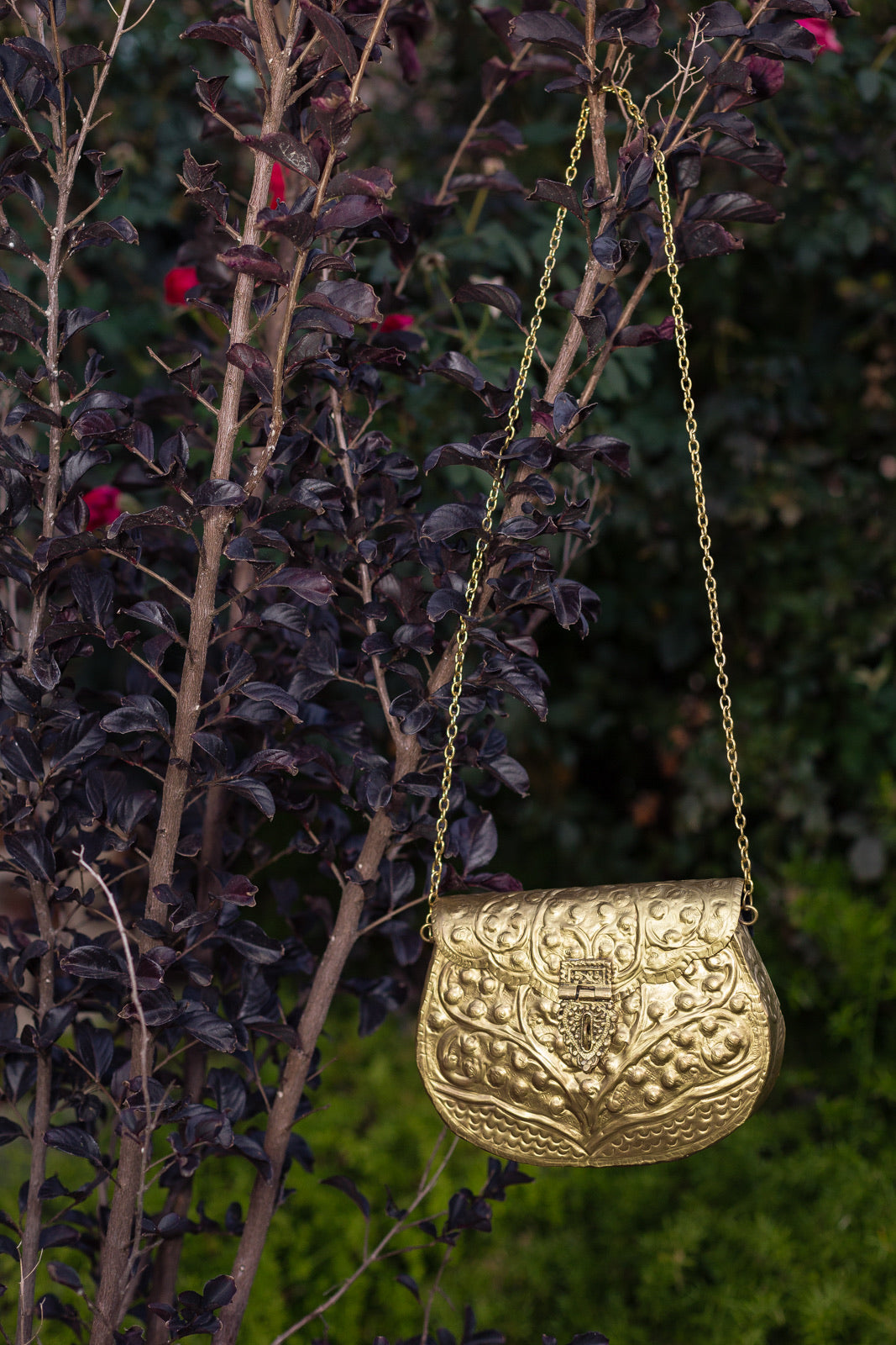 Brass Golden Vintage Clutch