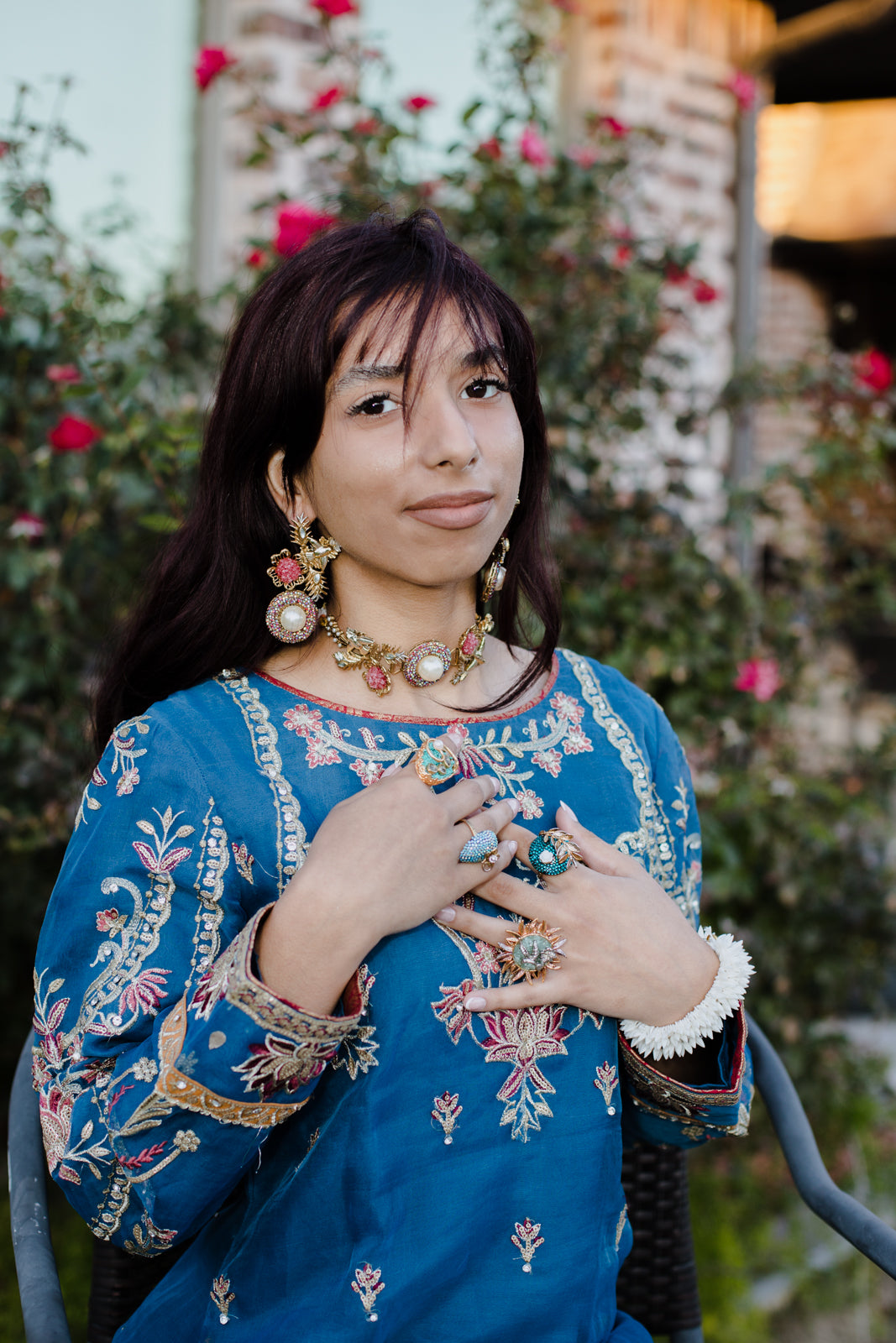 Floral Grace Jewelry Set