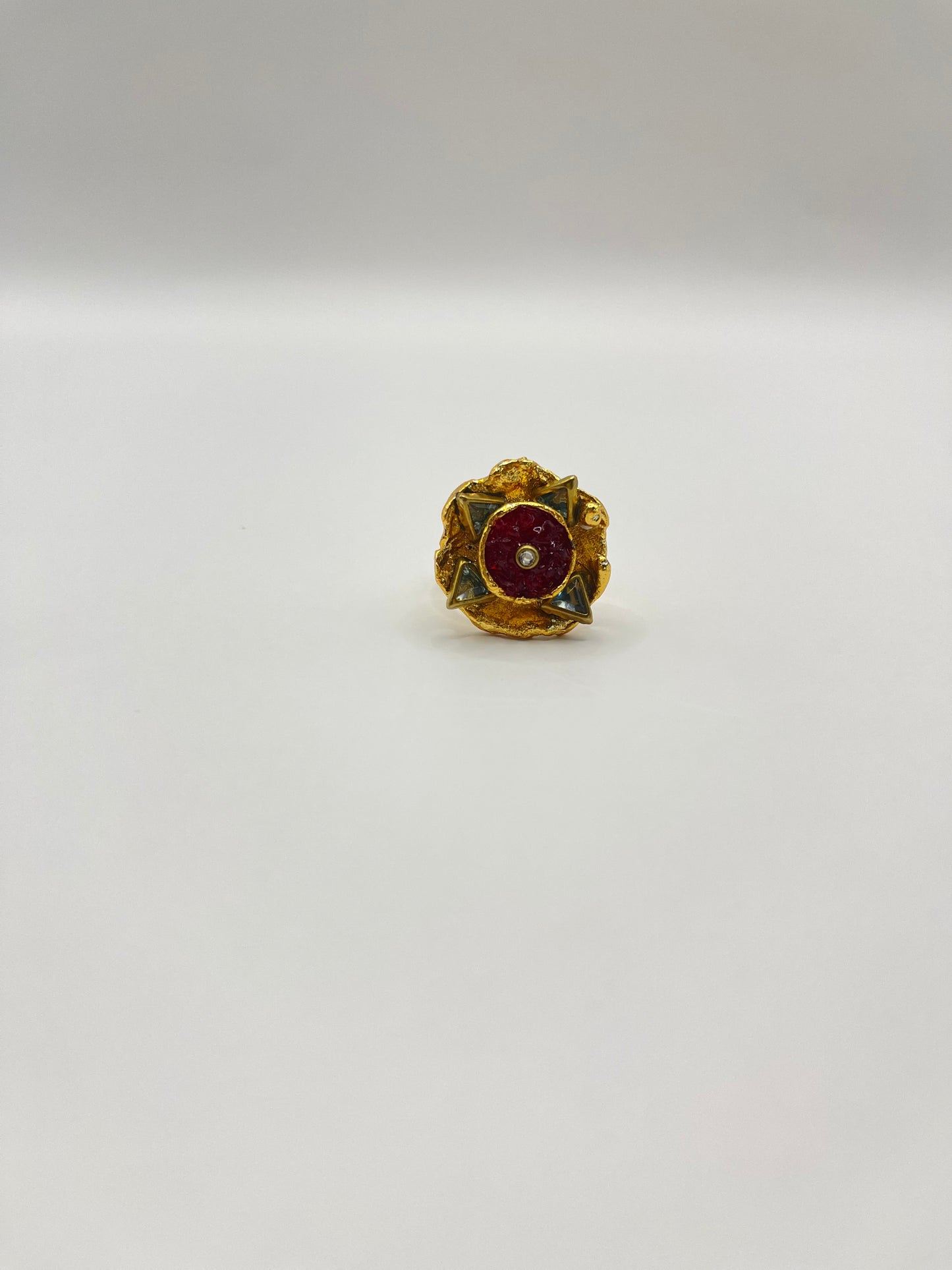 Swirl Rose Rings