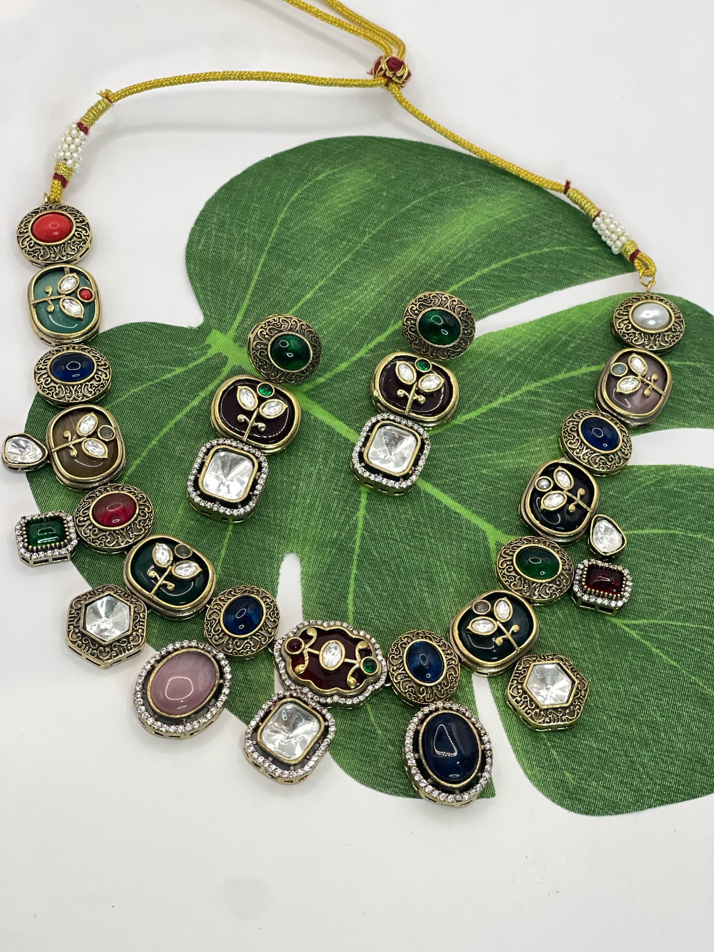 Regal Multistone Kundan Set