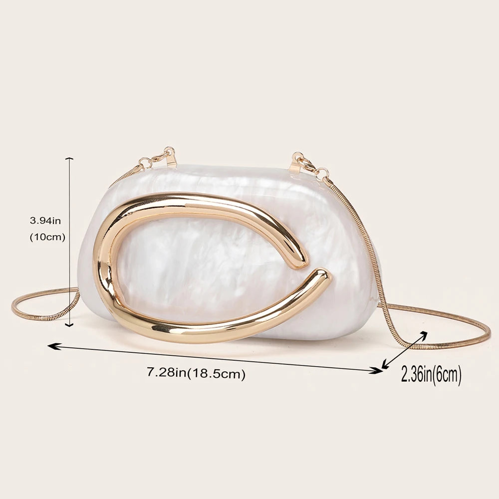 Acrylic Evening Clutch