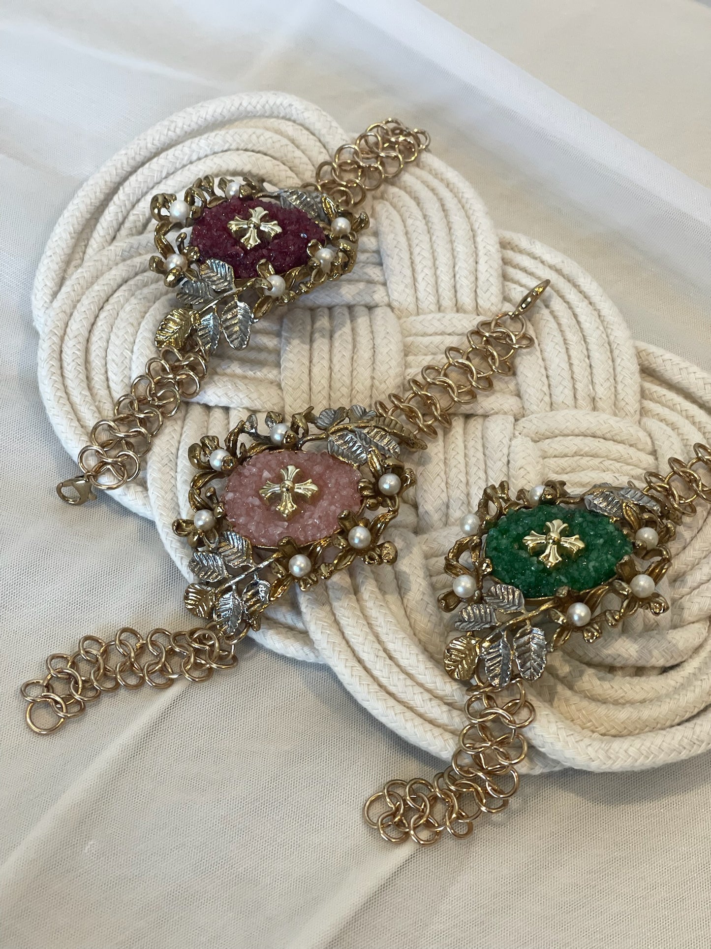 Ethereal Bloom Bracelets